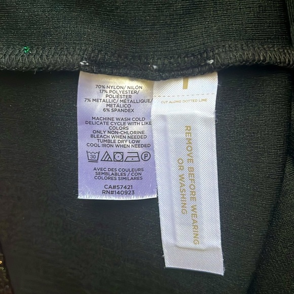 LOFT Midi Multi-Colour Shimmer Knit Dress - Picture 9 of 9